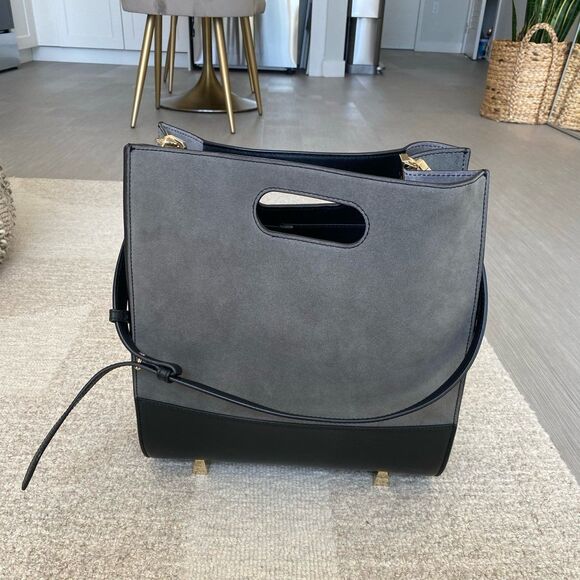 NEW Alexander Wang Chastity Leather and Suede Tote Bag - Picture 7 of 12